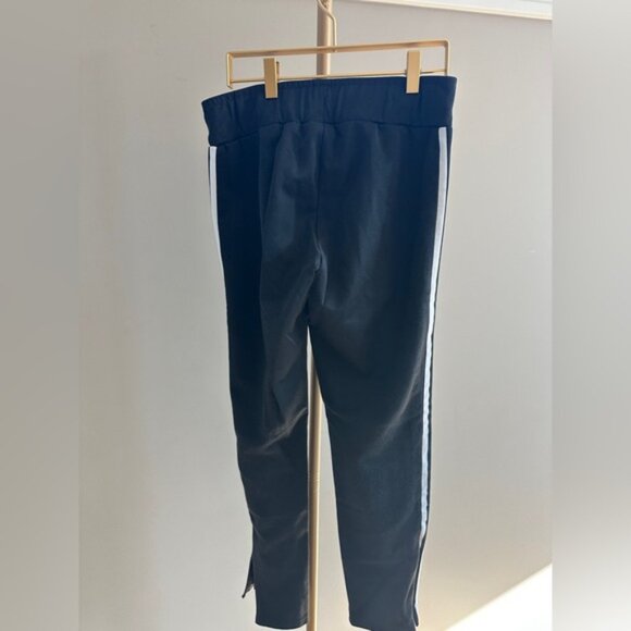 Adidas Straight Leg Track Pants Black Small w/ Zipper Ankles & Pockets Small - Picture 4 of 7